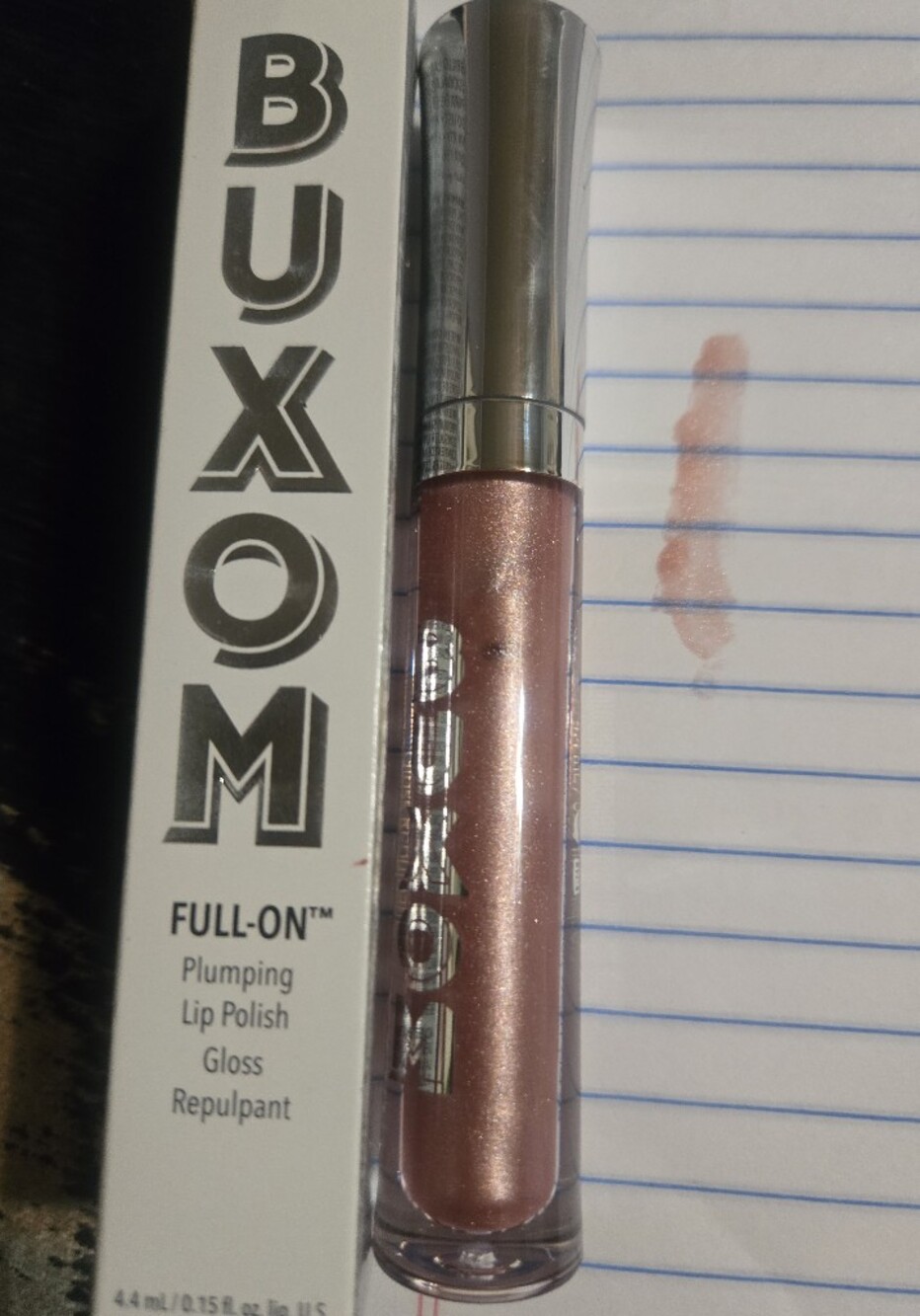 Buxom Full-On Plumping Lip Polish Gloss — Shimmery Rose Bronze SHADE IS SUGAR